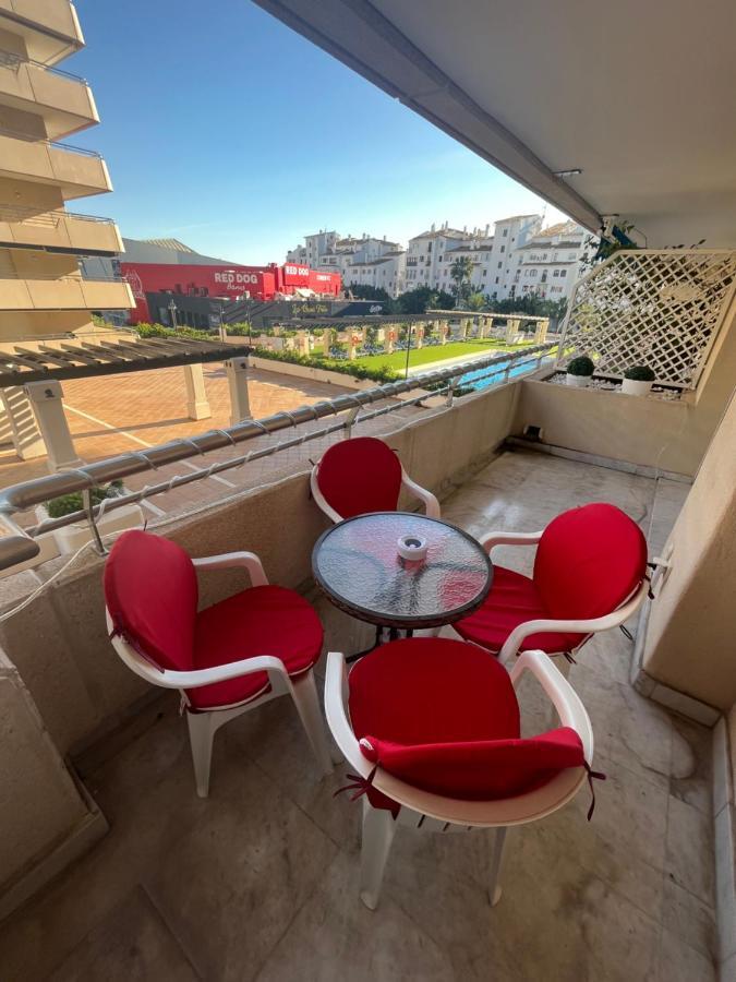 Heart Of Puerto Banus Newly Renavated Free Parking , Wifi ,Pool,Gym,Padel Court Marbella Exterior foto